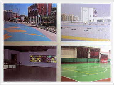 Resin for Gymnasium and General Flooring Made in Korea